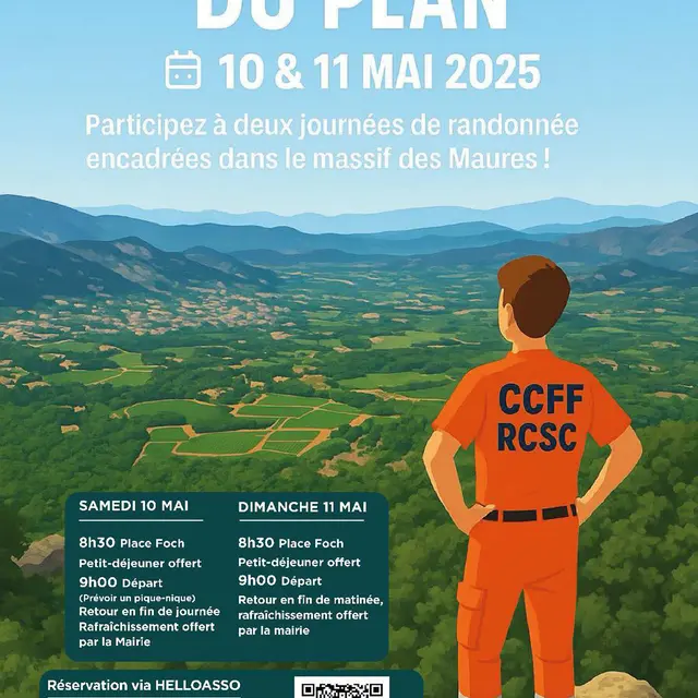 Les 24h du Plan : marche dans les collines du Plan de la Tour._Le Plan de la Tour