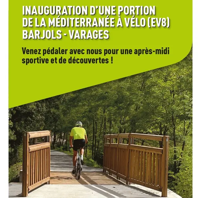 Inauguration EV8 : tronçon Barjols - Varages | Le Var, la Semaine Nature_Varages