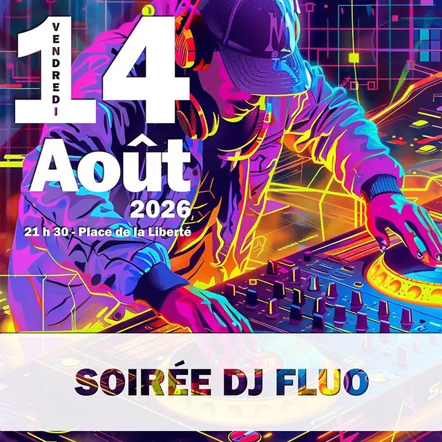 Soirée DJ Fluo | Fête locale_Néoules