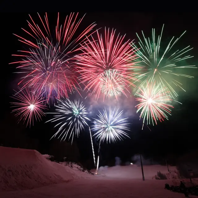 Grand feu d'artifice