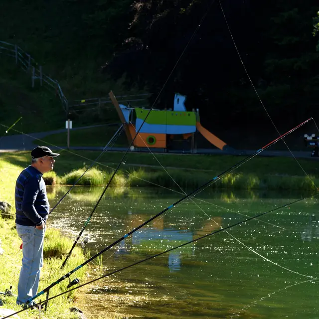Pêche au lac de Vonnes