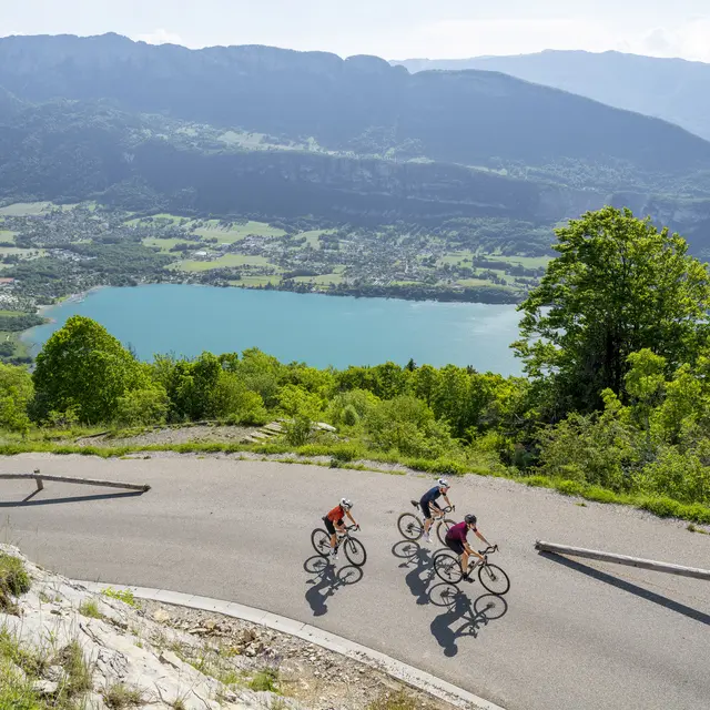 La panoramique du lac - itinéraire cyclo_Annecy