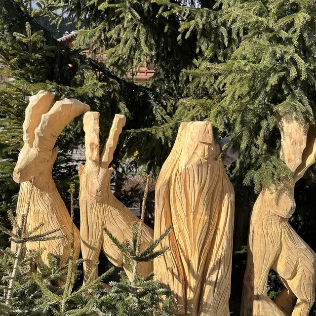 Sculptures sur bois