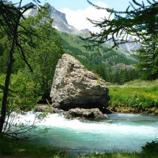 Rivière de la Clarée - Hautes Alpes