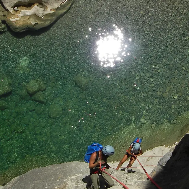 Escalade avec Vertigo Verdon