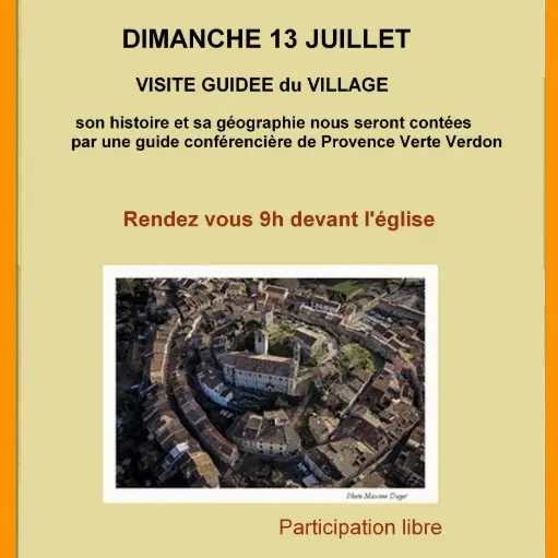 Visite guidée : village de Rians_Rians