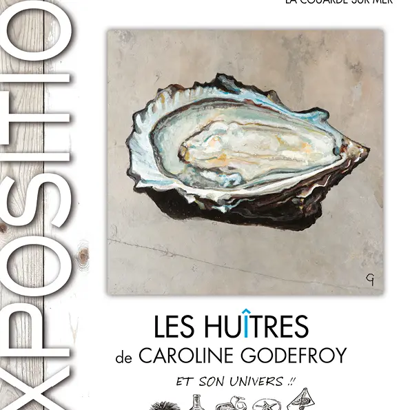 Exposition : Les huîtres de Caroline Godefroy_La Couarde-sur-Mer