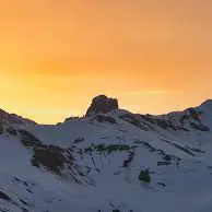 Balade au crépuscule_Les Saisies