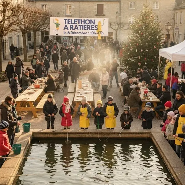 Téléthon à Ratières
