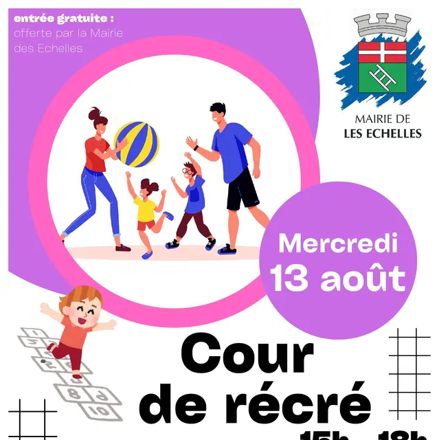 Les mercredis de plein air : cour de récré'_Les Échelles