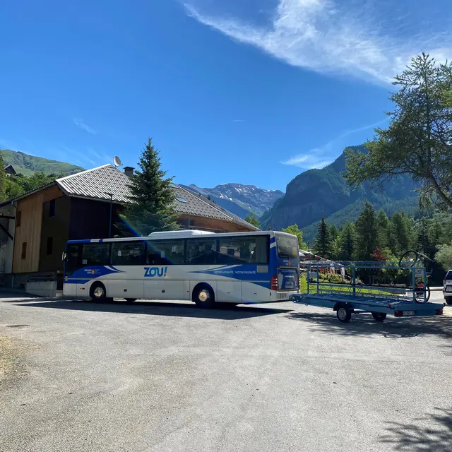 Navette remorque VTT Orcières