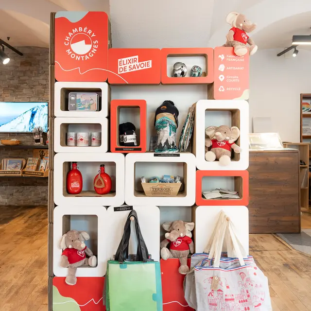 Bureau d'information touristique : La Ruche Boutik'_Chambéry