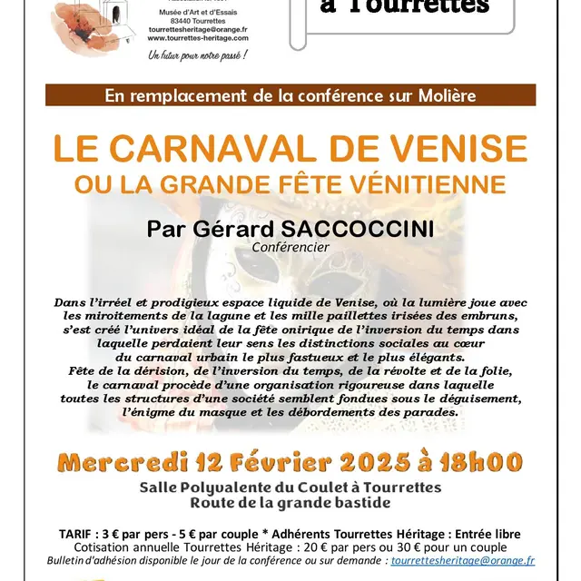 Les Mercredis de la Culture à Tourrettes Var