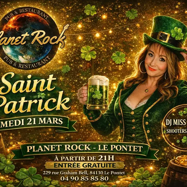 Saint-Patrick by DJ Miss Lauver Show's_Le Pontet