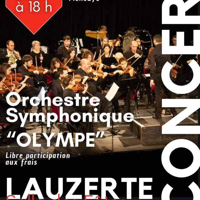 Concert de l'Orchestre Symphonique Olympe à Lauzerte_Lauzerte