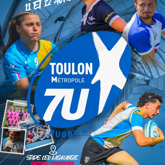 Rugby à 7 _ 8e Tournoi Toulon Métropole Seven U 2025_Toulon