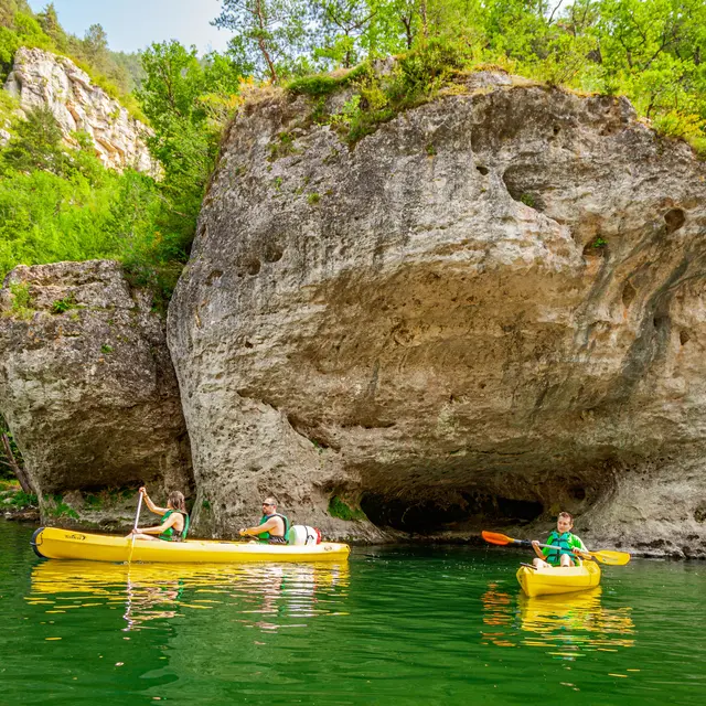 Canoë Méjean_Sainte-Enimie