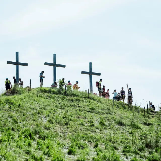 La Rochette et les Trois Croix depuis Fontcouverte_La Toussuire