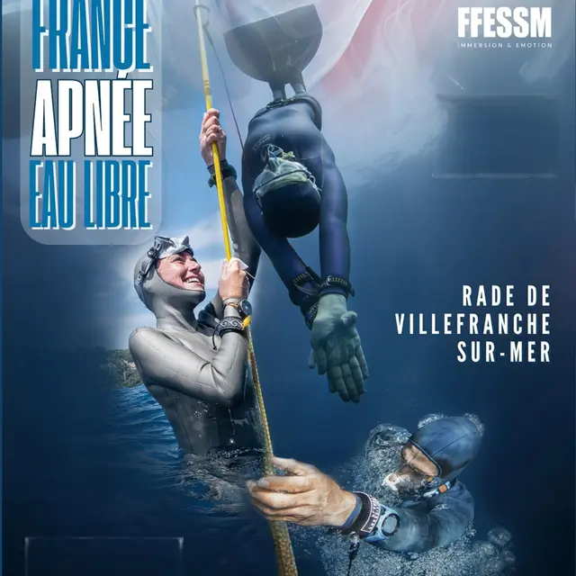 Championnat de France d'Apnée eau libre_Villefranche-sur-Mer