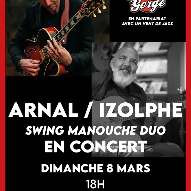 Arnal / Izolphe, swing manouche Duo_Avignon
