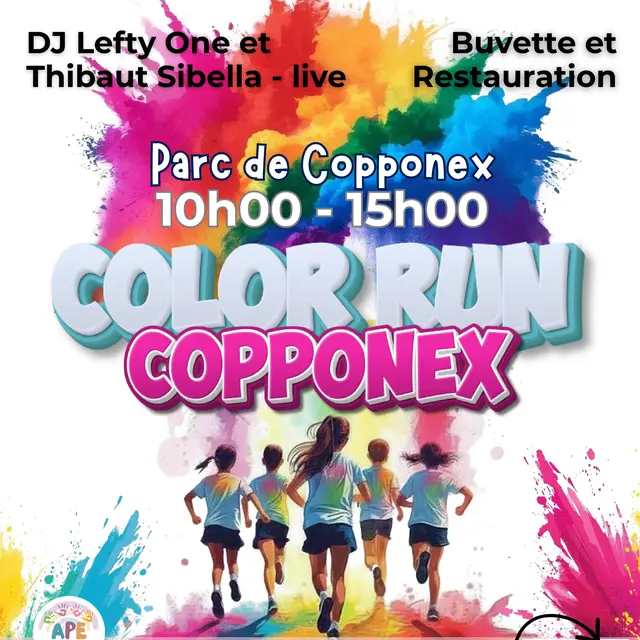 Color run à Copponex_Copponex