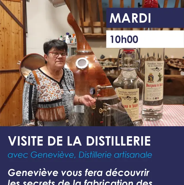 Visite de la distillerie artisanale de la Dent d'Oche_Bernex