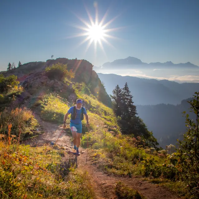 Parcours trail les Deux Sommets