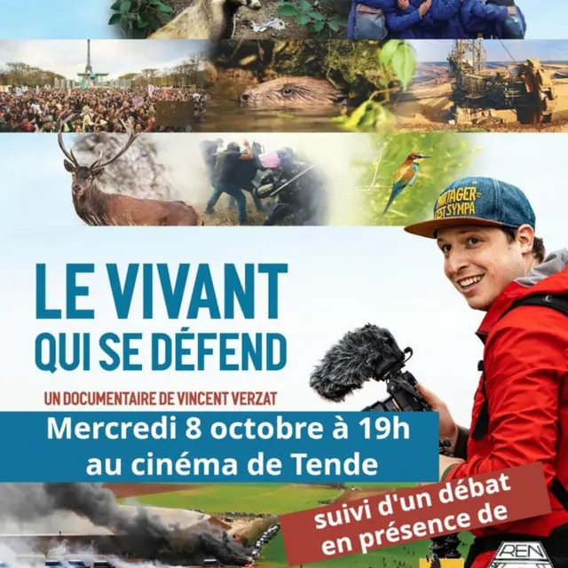 Projection : Le vivant qui se défend_Tende