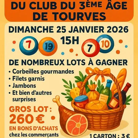 Loto du club du 3ème âge de Tourves_Tourves