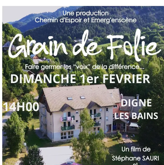 Projection - Grain de Folie_Digne-les-Bains