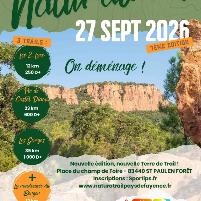 7° Natura Trail en pays de fayence_Saint-Paul-en-Forêt