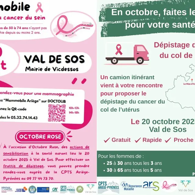 Dépistage du cancer du sein_Val-de-Sos