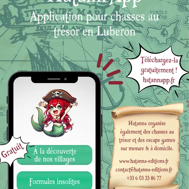 Chasse au trésor avec Hatanna Editions_Gordes