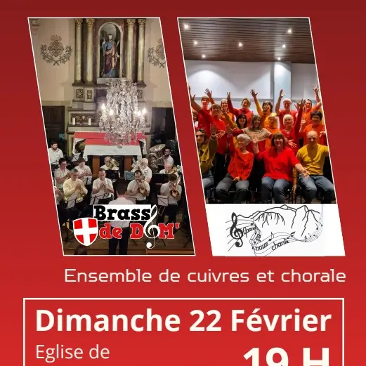 Concert - Ensemble de cuivres et chorale_Saint-Gervais-les-Bains