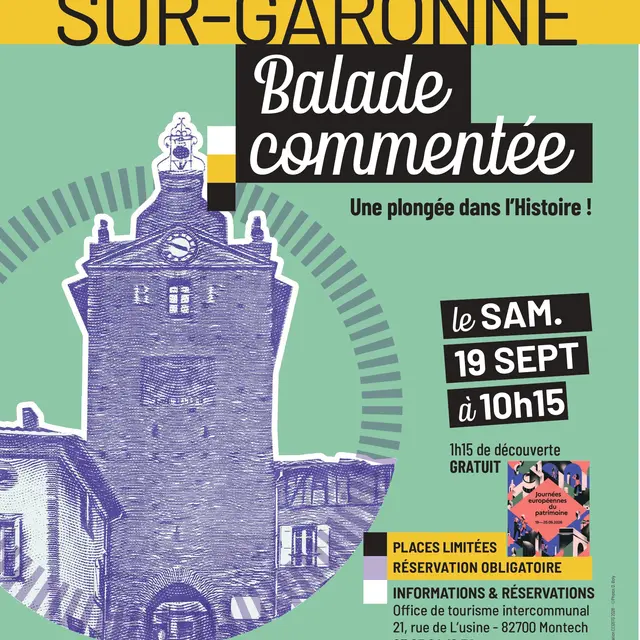 Balade commentée Histoire et Patrimoine de Verdun sur Garonne - Journée du Patrimoine_Verdun-sur-Garonne