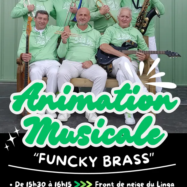 Animation musicale Funcky Brass_Châtel
