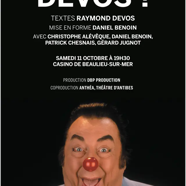 Spectacle Il a la côte Devos !_Beaulieu-sur-Mer