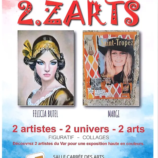 Exposition : 2. Zarts - Felicia BUTEL et MARGI_Cotignac