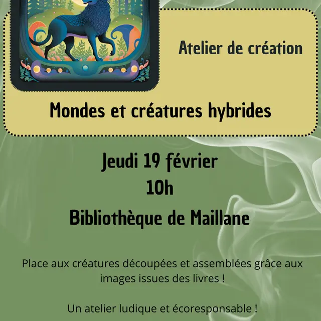 Atelier création - Monde et créatures hybrides_Maillane