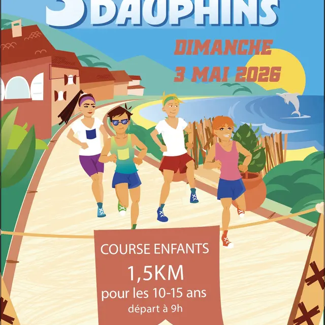 Trail des 3 Dauphins pour les enfants_Le Lavandou