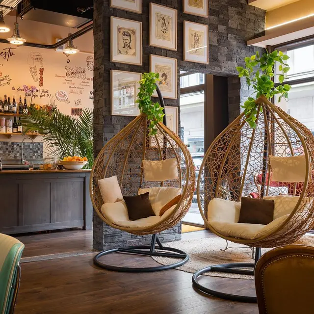 Intérieur Café Ernesto