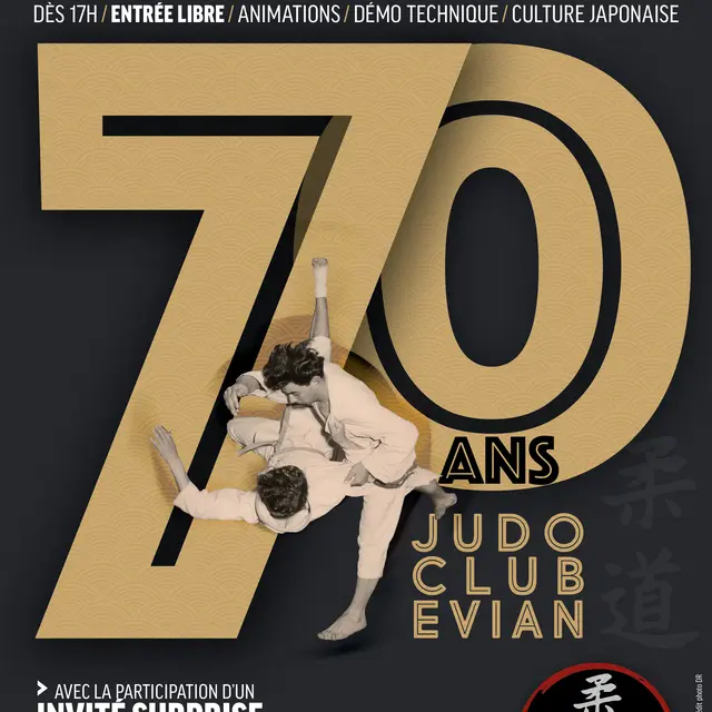Siorée de gala des 70 ans du Judo Club d'Evian_Évian-les-Bains