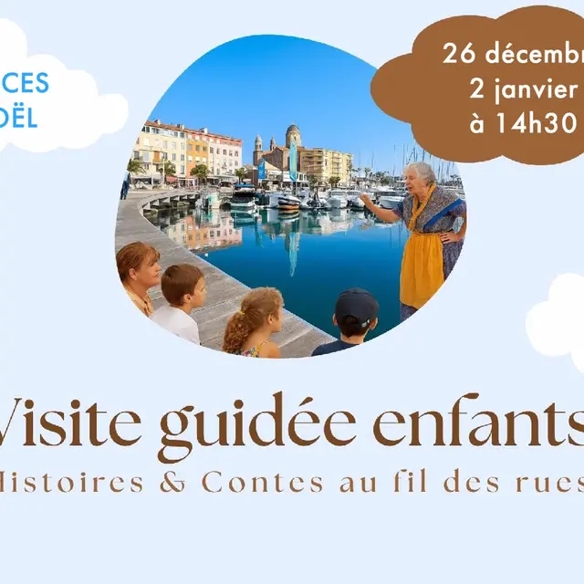 Visite guidée pour les enfants Histoires & Contes au fil des rues_Saint-Raphaël