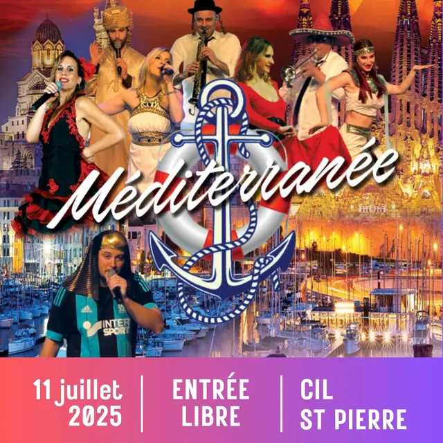 Concert : comédie musicale Méditerranée | Les F'Estivales de Saint Julien_Saint-Julien le Montagnier