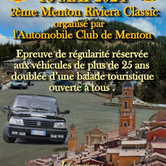 2e rallye Menton Riviera Classic 2024