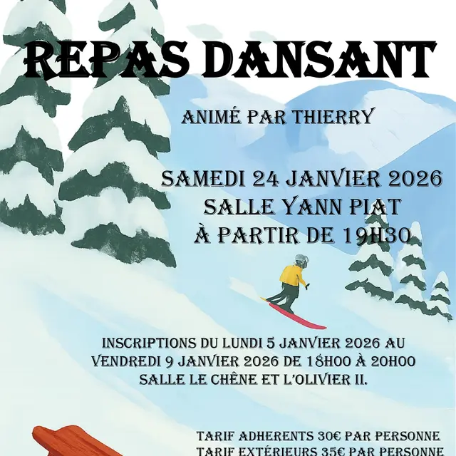 Repas dansant de Danse Passion_La Londe-les-Maures