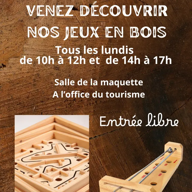 Jeux en bois pour petits et grands_Corrençon-en-Vercors