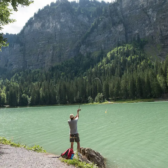 pêche lac de montriond