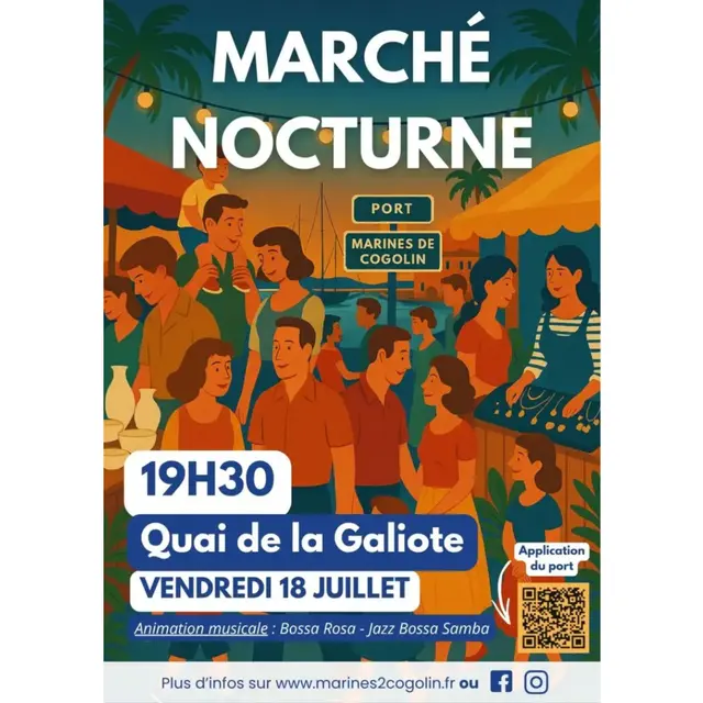 Marché nocturne_Cogolin