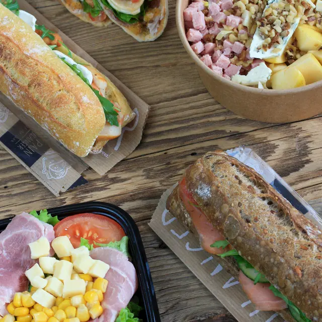 Salades, wraps et sandwichs